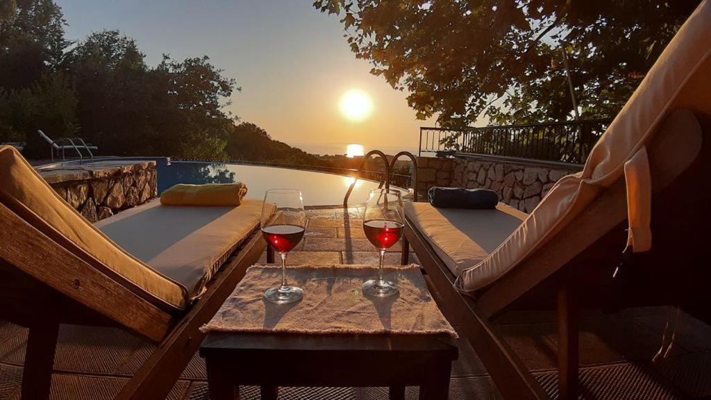 Villa Melenia Almiros Beach エクステリア 写真
